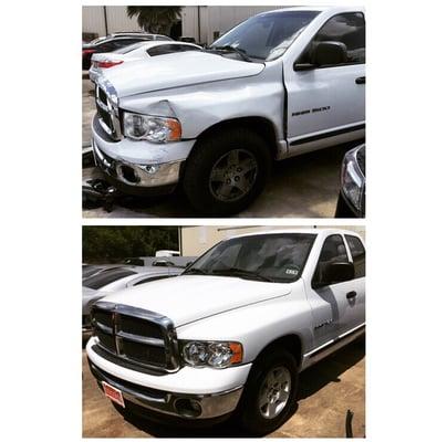 Dodge Ram August 2015 before/after