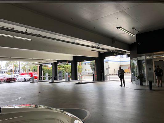 Inside the Garage on the Ground Floor