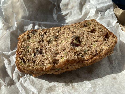 deliciously moist zucchini bread