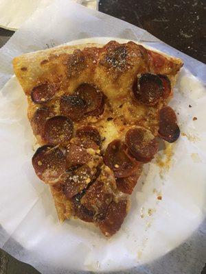 Slice of pepperoni