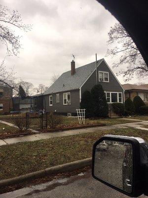 New roof and siding