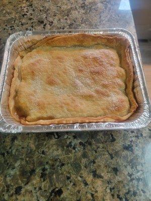 Peach cobbler