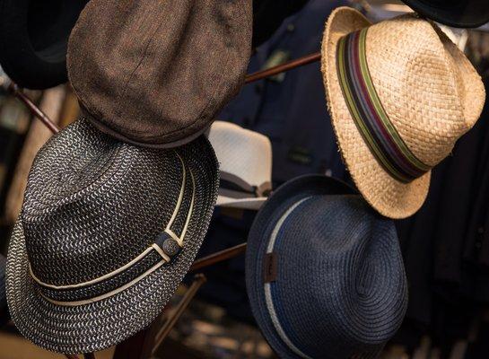 We have a wonderful selection of hats perfect with any outfit. Even great for parents!