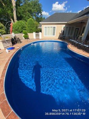 Pool liner replacement