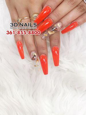 Manicure Design at 3 D Nails - Nail salon in Corpus Christi