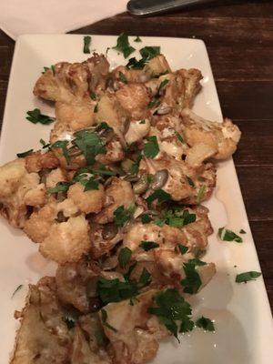 Crispy cauliflower