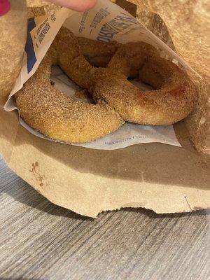 Cinnamon Sugar Pretzel