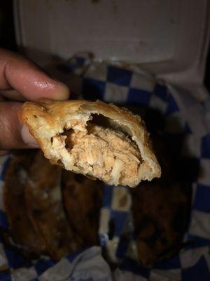 Inside the Chicken Empanadas