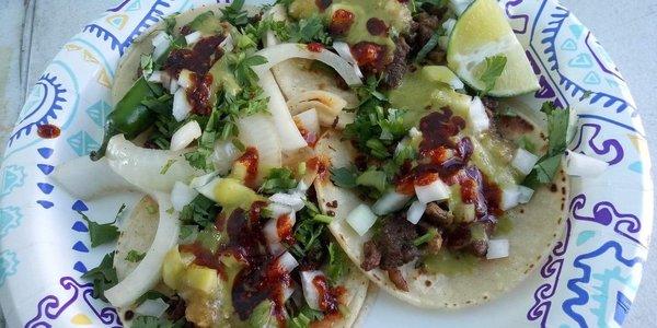 Tacos de  barbacoa