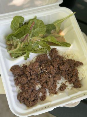 Beef Bulgolgi Bowl