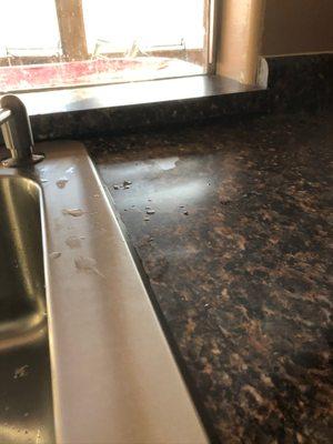 Bubbled countertop