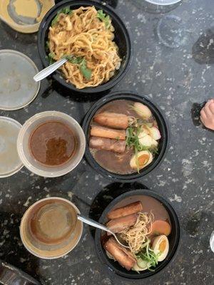 Summer Khao Soi, Summer Pork Belly Ramen