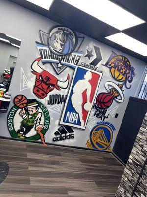 Custom NBA Graffiti Art Work!