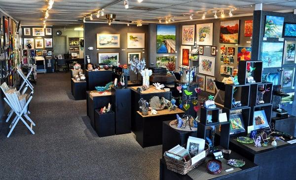 Island Gallery West offers a wide array of original local art.