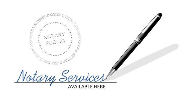 Notary Services available in the Burleson location, Eagle Postal Center.