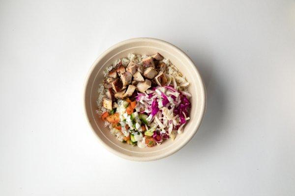 NEW Roasted Chicken rice bowl