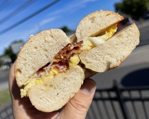 BEC on Toasted Sesame