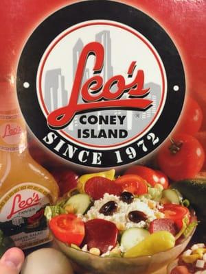 Leo's Coney Island Menu Cover