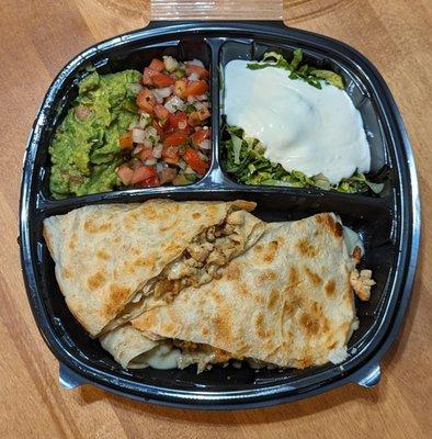 Chicken quesadilla delicious