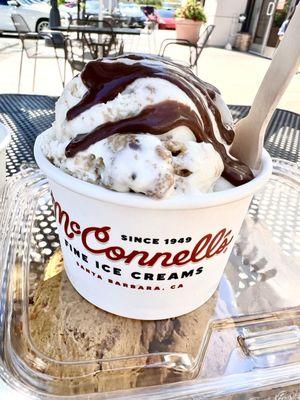 Sea Salt Cream & Cookies with Fudge