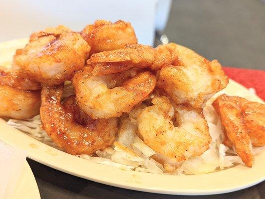 Chili shrimp. Pass on this one.