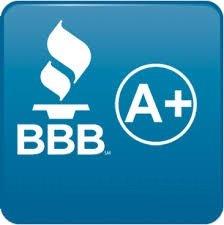 A+ Rating with the Better Business Bureau