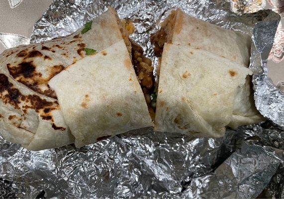 Asada burrito