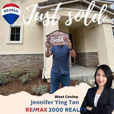 Sold in West Covina new home.