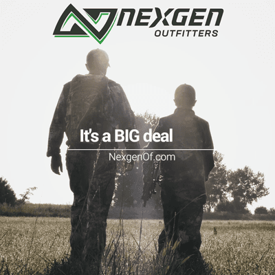 Nexgen is here for every generation of outdoors men and women.