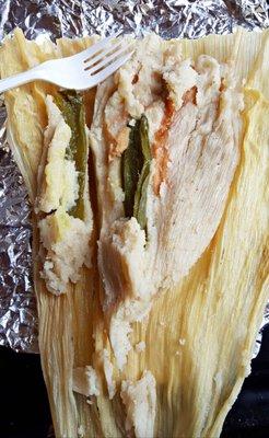 Jalapeño tamale