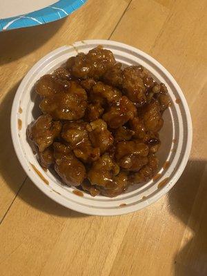 H13. Crispy Orange Flavor Chicken