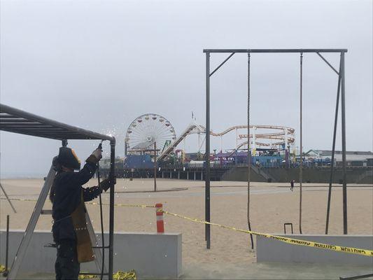 Muscle Beach Welding