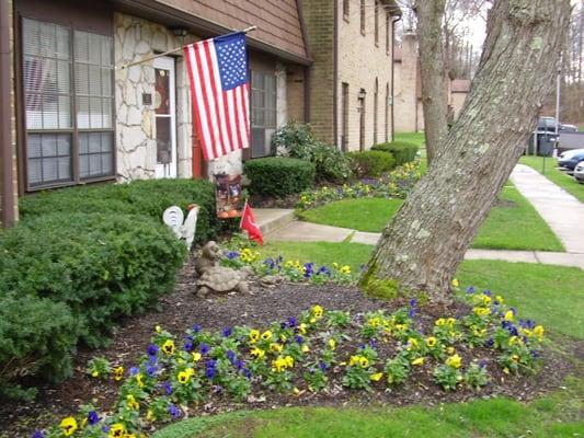 The residents at Timber Ridge Townhomes like to refer to their community as a picturesque village in the perfect location.