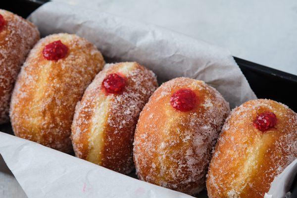 Organic German Berliner (filled donuts)