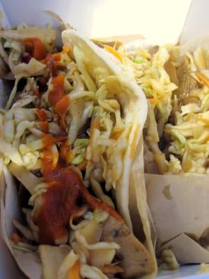 Kogi Chicken Tacos (with Asian Slaw)