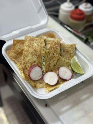 Chicken quesadilla