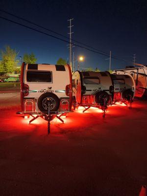 NuCamp RV T@B Black Canyon teardrop trailers