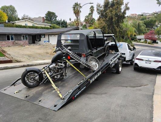 Motorcycle Towing