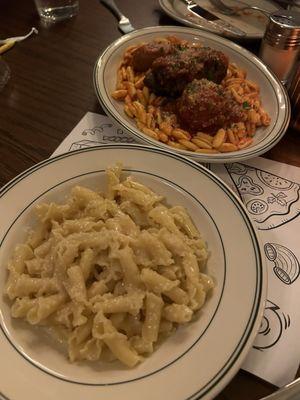 Kids campanelle and cavatelli ragu alla Joe