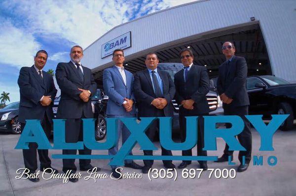 A Luxury Limo team and Vehicles.