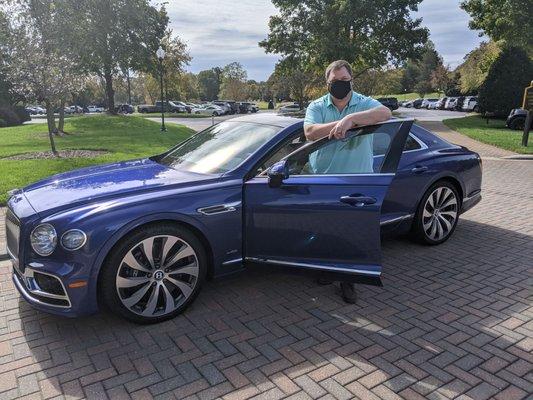 Me standing with my dream car