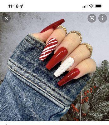 The nails I asked for.