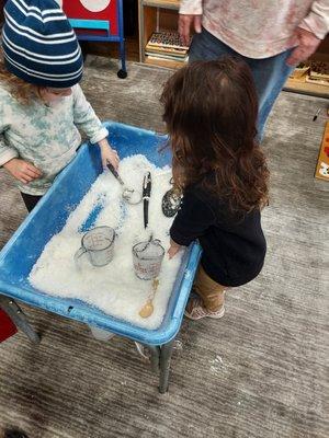 Sensory play-base environment.