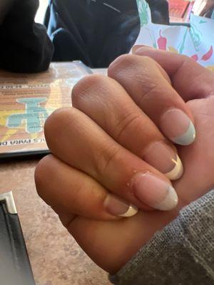 The nails I got