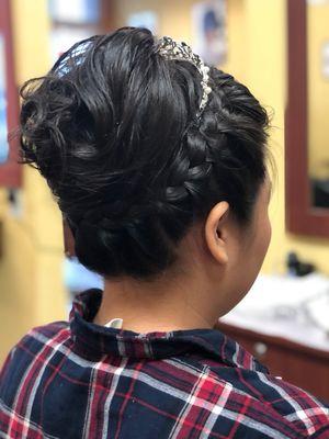 Beautiful Updo by Titi