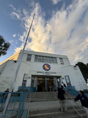 The horrible school in this photo where kids get touched and harassed by teachers