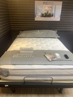 Flippable mattress has 12 year warranty