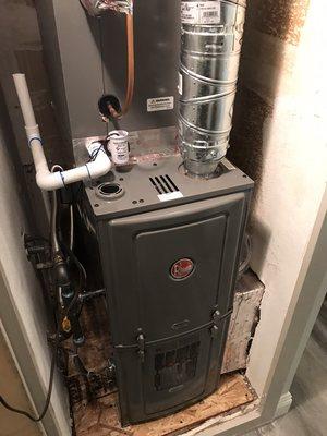 Rheem system C/O