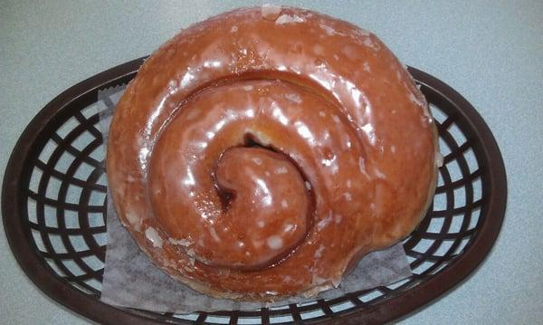 Huge cinnamon roll only $1.40 :)