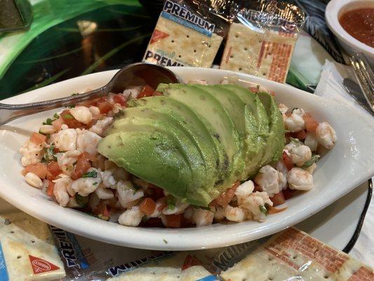 Ceviche de Camaron (Shrimp)